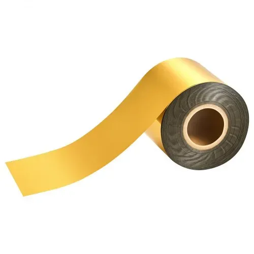 VEVOR Heißprägefolie 6 cm x 120 m Extra lange Goldfolienrolle Meterware, Kompatibel mit der VEVOR Stanz- & Prägemaschine für Beheiztes Leder, Satte Farben, Feine Textur, für Papier Holz & Kunststoff – Bild 8