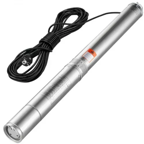 VEVOR Tiefbrunnen-Tauchpumpe, 2 PS/1500 W, 230 V/50 Hz, 9,8 m³/h Durchfluss, 108 m Förderhöhe, mit 9,1 m Stromkabel, Edelstahl-Wasserpumpen für Industrie, Bewässerung und Heimgebrauch, IP68-Wasserschutzklasse – Bild 10