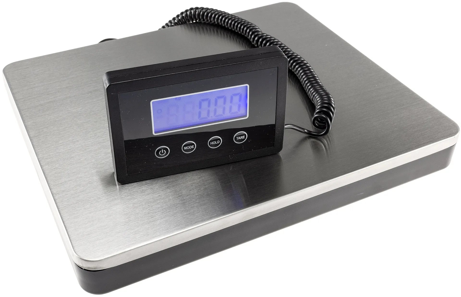 Paketwaage / Versandwaage „CT PW-50“ 0,1-50kg, ±10g, 30x25cm Edelstahl-Platte Paketwaage / Versandwaage „CT PW-50“ 0,1-50kg, ±10g, 30x25cm Edelstahl-Platte