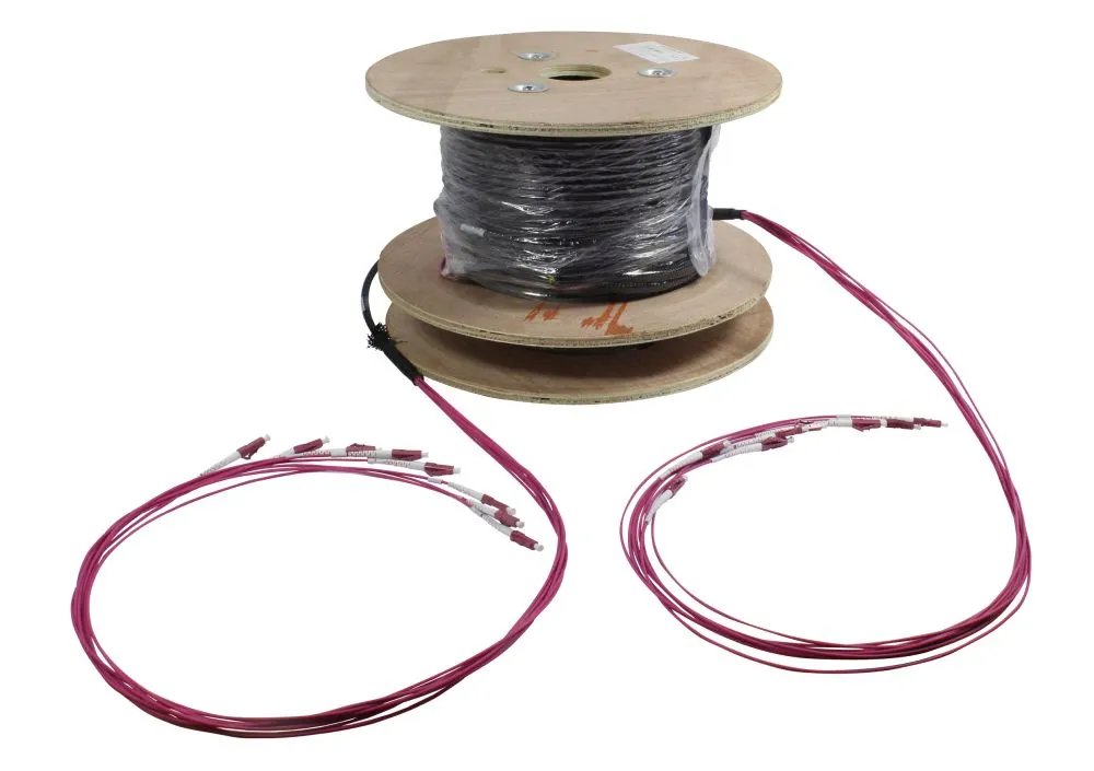 LWL-Kabel, Trunkkabel U-DQ(ZN)BH 8G 50/125, LC/LC OM4 50m, Trommel, Synergy21 – Bild 5