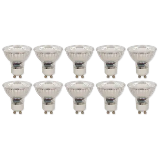 LED-Strahler McShine “MCOB“ GU10, 3W, 250 lm, warmweiß, 10er-Pack LED-Strahler McShine “MCOB“ GU10, 3W, 250 lm, warmweiß, 10er-Pack