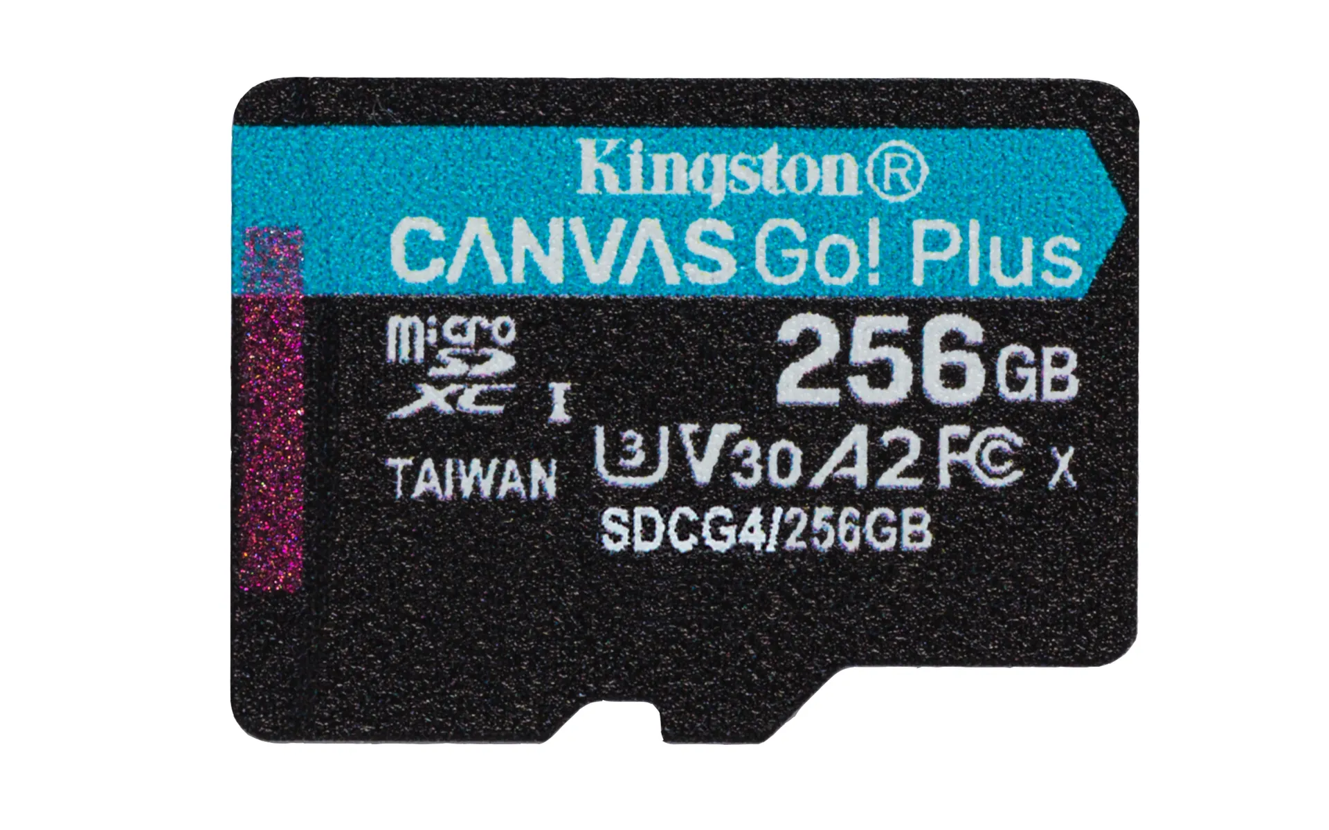 Kingston Technology 256GB microSDXC Canvas Go Plus Gen4 200 MB/s A2 U3 V30-Karte + Adapter – Bild 2
