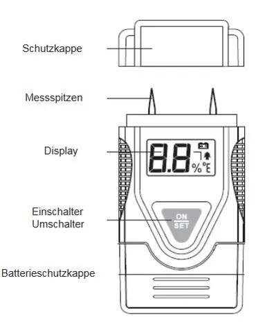Synergy 21 Test Feuchtigkeitsmessgerät - EM4806 – Bild 3