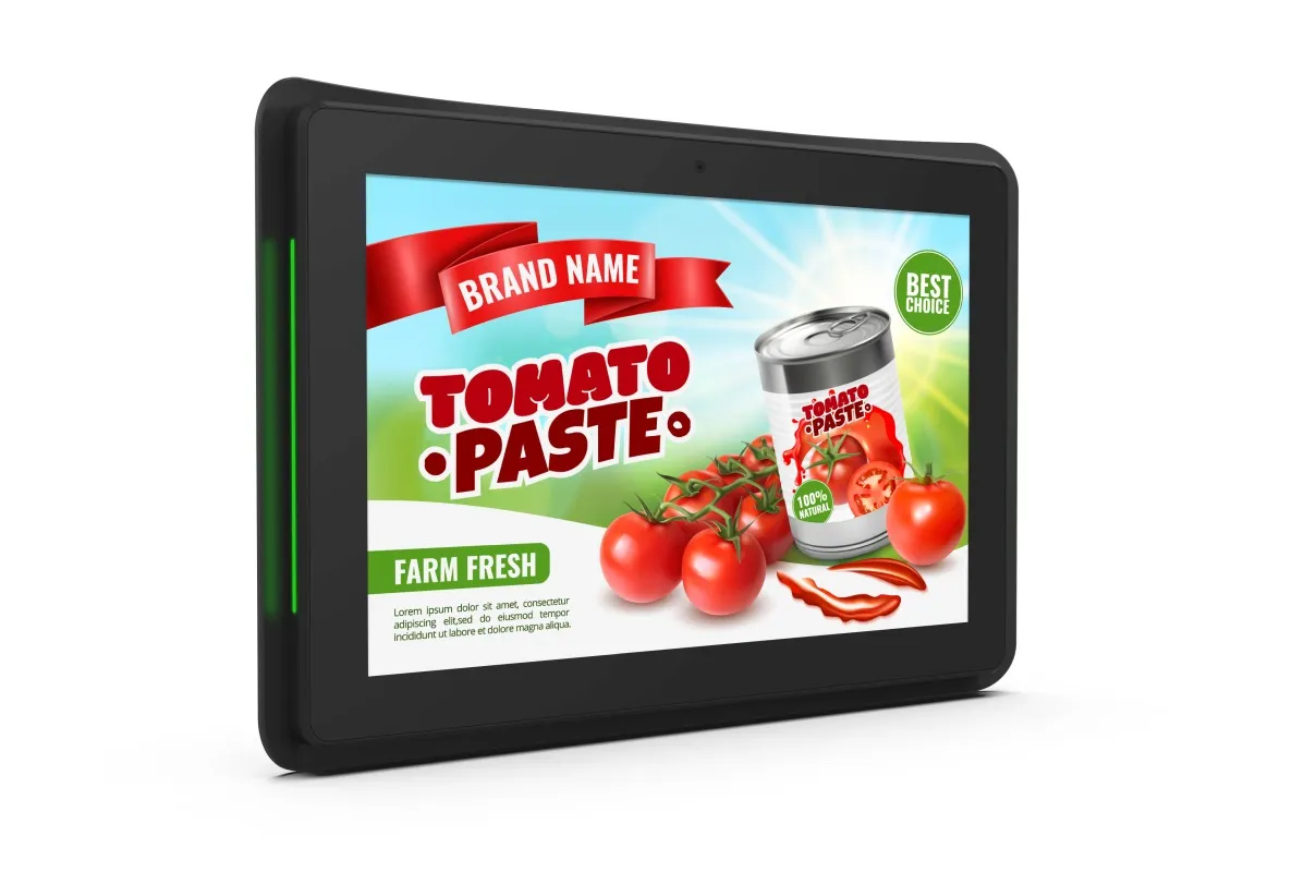 ALLNET Design LED Tablet 10 Zoll RK3568 Android 11 und NFC, Meetingraum Tablet schwarz – Bild 4