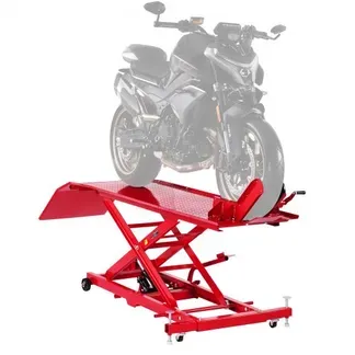 VEVOR Motorradheber Motorradhebebühne Hydraulisch (Max. 787 mm Hubhöhe) Hebeständer Rollbar, Fahrrad-Reparaturständer (453,59 kg belastbar) mit Sicherheitsschloss für Geländefahrzeuge Dirtbikes VEVOR Motorradheber Motorradhebebühne Hydraulisch (Max. 787 mm Hubhöhe) Hebeständer Rollbar, Fahrrad-Reparaturständer (453,59 kg belastbar) mit Sicherheitsschloss für Geländefahrzeuge Dirtbikes