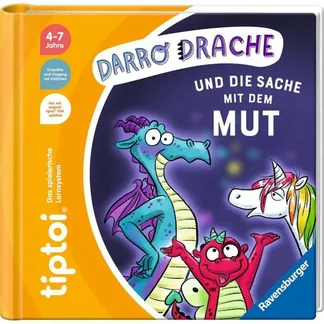 tiptoi Darro Drache und die Sache mit dem Mut, Lernbuch tiptoi Darro Drache und die Sache mit dem Mut, Lernbuch