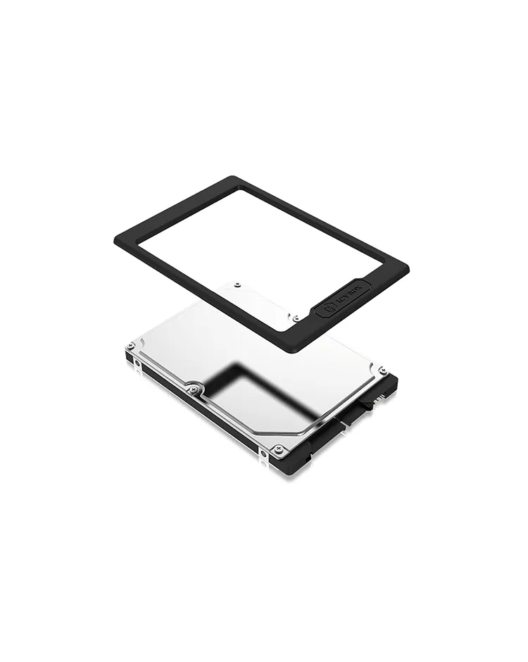 ICY BOX IB-AC729, Bauhöhe-Adapter für 2,5" HDD/SSD von 7 mm zu 9,5 mm Dicke – Bild 2