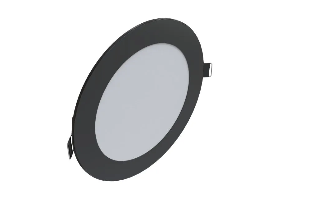 Synergy 21 LED Ultra Slim LED Panel Light V6 9W SWW/WW/NW (3CCT) Schwarz 24V – Bild 5