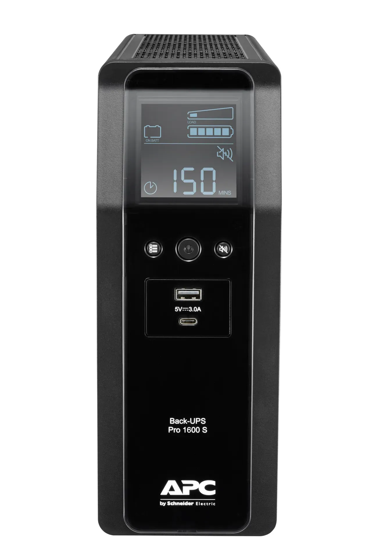 APC Back-UPS Pro 1600S, 1600VA, 230V, Sinuswelle, AVR, LCD, 8 IEC Ausgägnge APC Back-UPS Pro 1600S, 1600VA, 230V, Sinuswelle, AVR, LCD, 8 IEC Ausgägnge