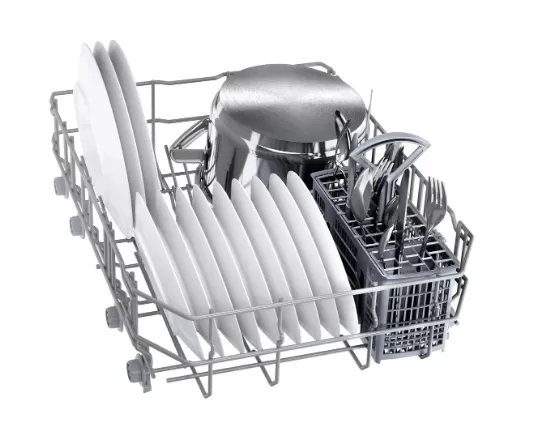 Bosch Serie 2 SPI2IKS10E Spülmaschine Halb integriert 9 Maßgedecke F – Bild 2