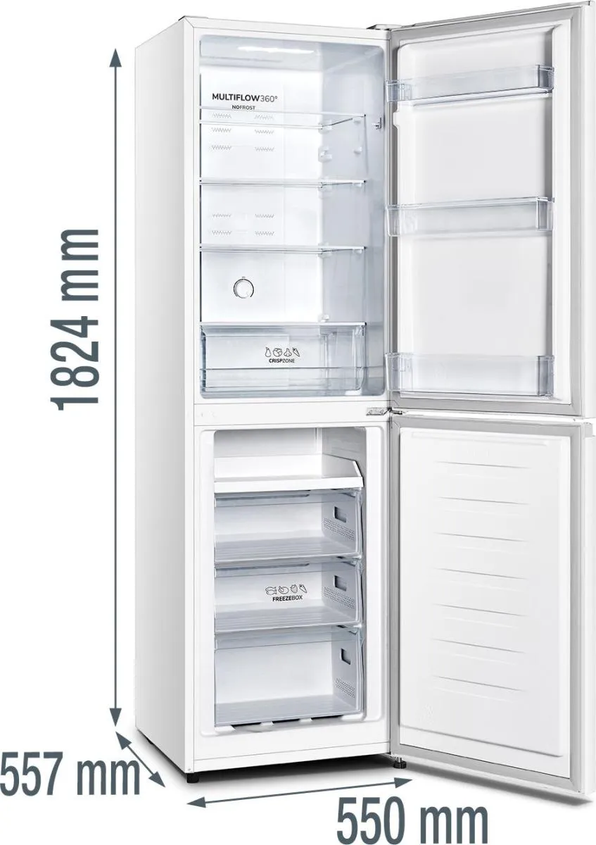 Gorenje Kühl /Gefrierschrank NRK418ECW4 BE – Bild 4