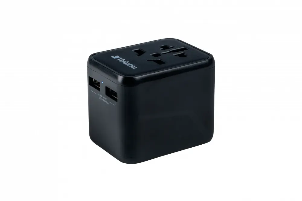 Verbatim 49543 Netzstecker-Adapter Universal Schwarz – Bild 4