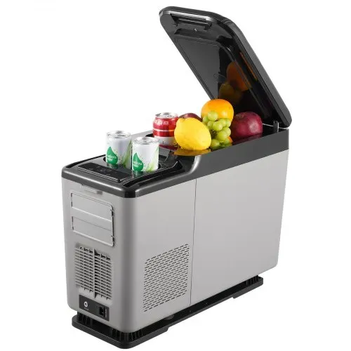 VEVOR Autokühlschrank, 12-Volt-Kühlschrank für die Armlehne des Autos, tragbarer Gefrierschrank mit einer Zone, 15 l, einstellbarer Bereich von -20 °C bis 20 °C, 12/24 V Gleichstrom und 100–240 V Wechselstrom, Kompressorkühler für den Außenbereich, Camping – Bild 10