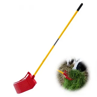 VEVOR Schwedengabel, 18 Zinken, Bollengabel mit langem Fiberglasstiel, 1550 mm Kunststoff-Heugabel, Mistforke-Werkzeug für Gartenarbeit, Pferdestall, Stall, Gras, Heureinigung, Farmarbeit VEVOR Schwedengabel, 18 Zinken, Bollengabel mit langem Fiberglasstiel, 1550 mm Kunststoff-Heugabel, Mistforke-Werkzeug für Gartenarbeit, Pferdestall, Stall, Gras, Heureinigung, Farmarbeit