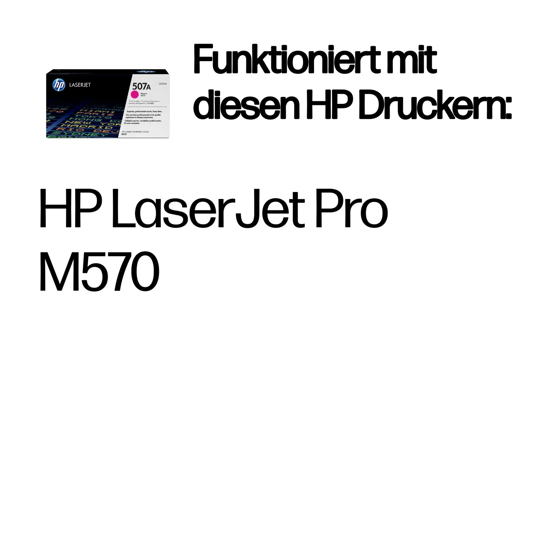 HP 507A Magenta Original LaserJet Tonerkartusche – Bild 2