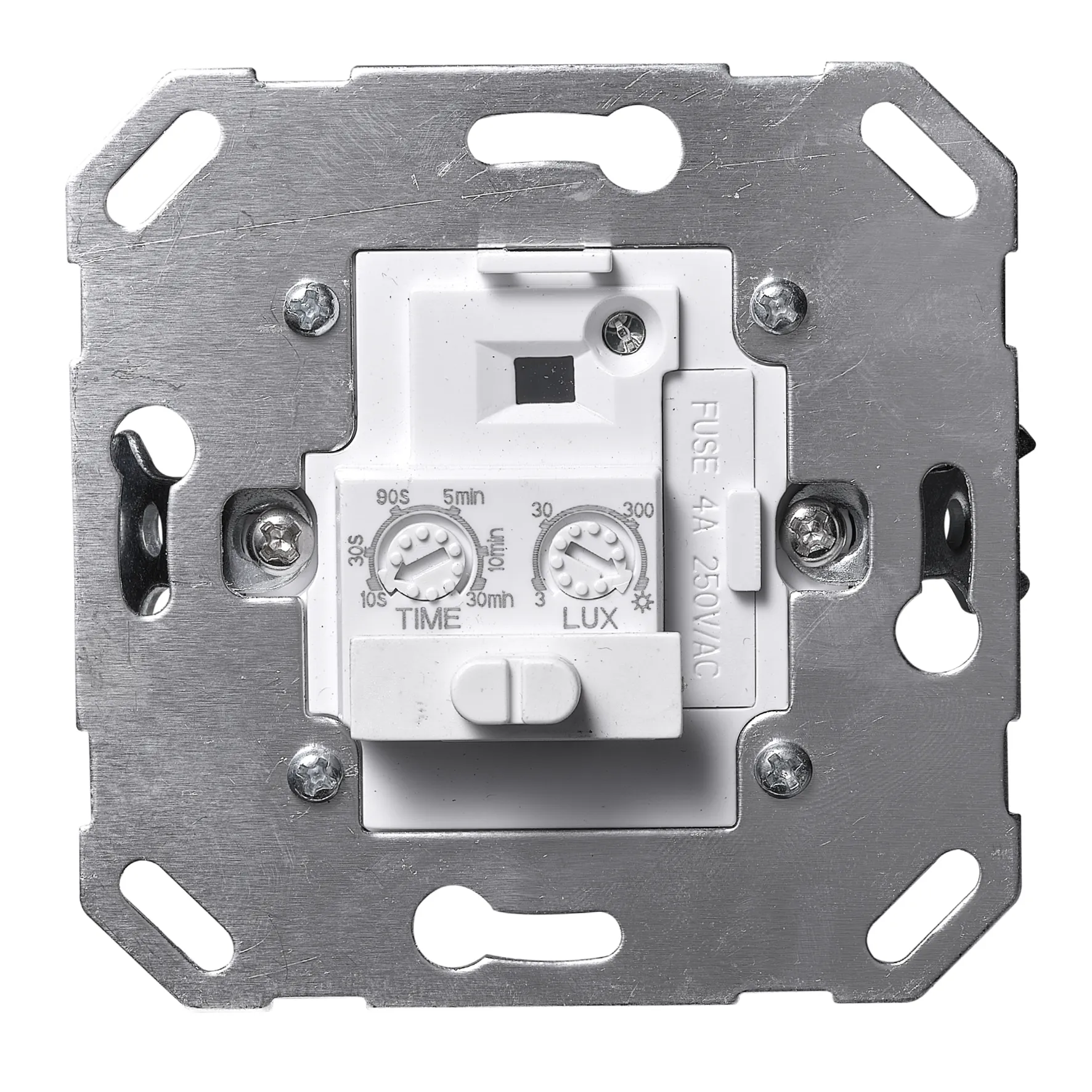 Unterputz IR Bewegungsmelder McPower ''Shallow'' 160°, 750W, LED geeignet, weiß – Bild 3