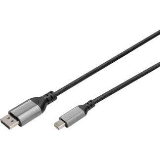 8K DisplayPort Adapterkabel, mini DisplayPort > DisplayPort 8K DisplayPort Adapterkabel, mini DisplayPort > DisplayPort