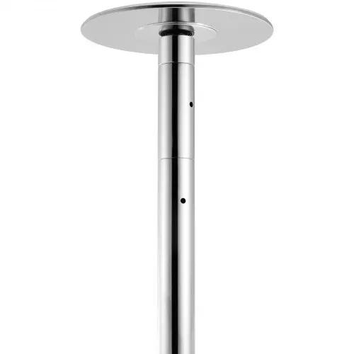 VEVOR Professionelle Tanzstange, Pole Dance Tragbare Tanzstange Profi ca. 210,5–278,4 cm Höhenverstellbare Abnehmbare Fitnessstange Spinning Fitness Silber, Tanzstange Fitnessstudios, Club, Party – Bild 9