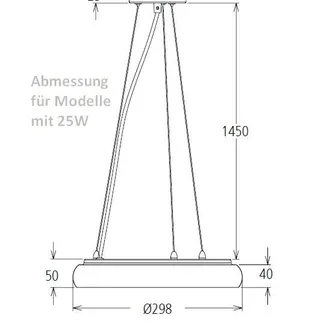 Synergy 21 LED Rundleuchte Donut Seilsystem silber Synergy 21 LED Rundleuchte Donut Seilsystem silber