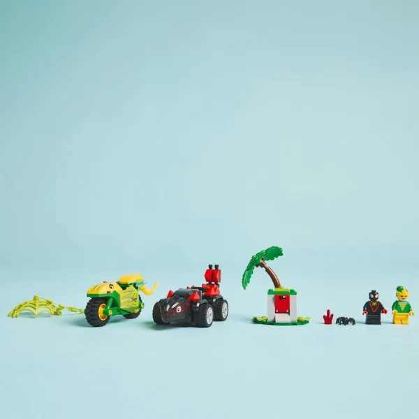 11198 Marvel Spidey und seine Super-Freunde Actionspaß mit Spin und Electro in ihren Dino-Flitzern, Konstruktionsspielzeug – Bild 6