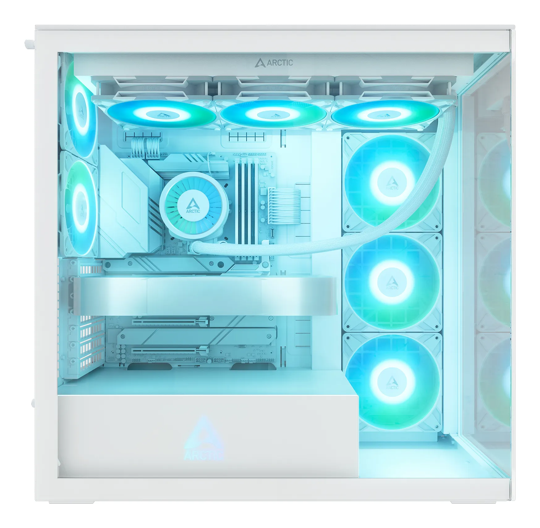 ARCTIC Xtender (White) Premium E-ATX PC-Gehäuse – Bild 4