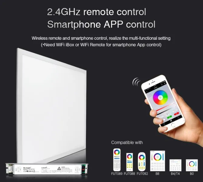 MiBoxer FUTL01 LED Panel 600*600 40W RGB-WW (RGB-CCT) – Bild 8