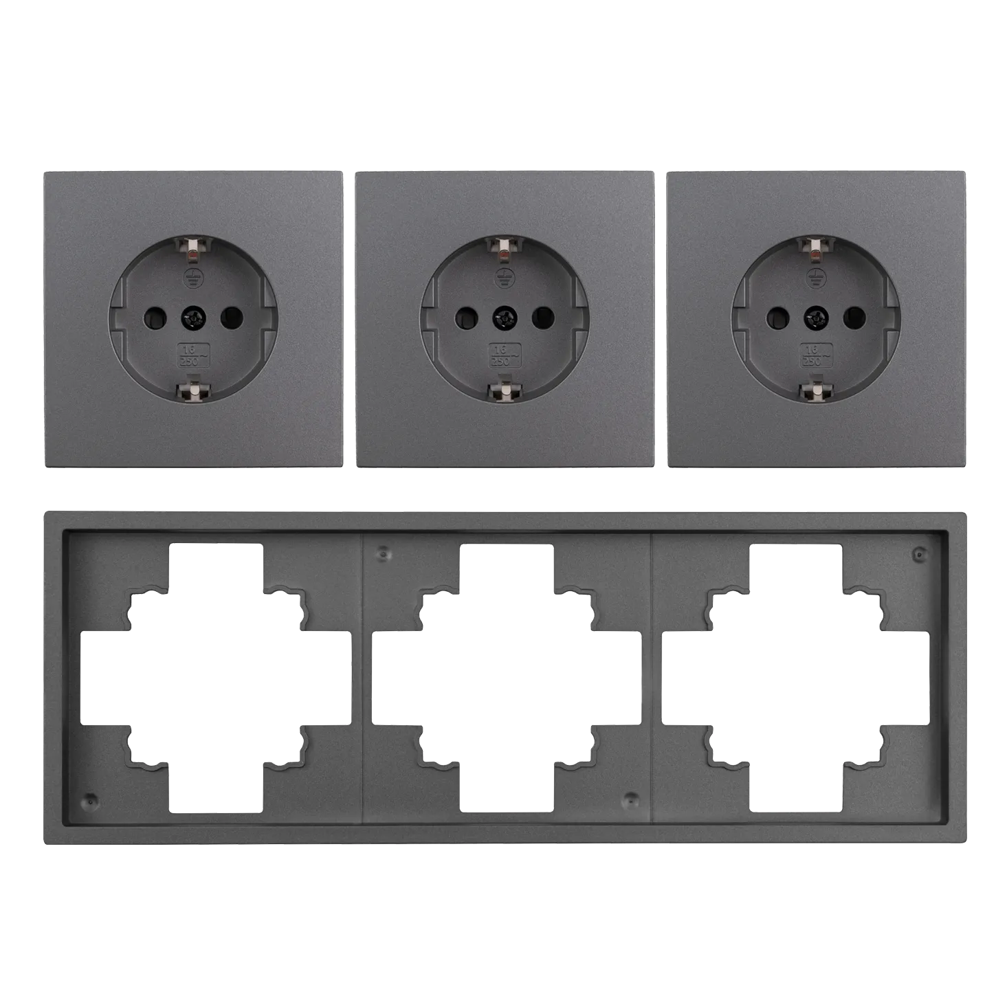 Steckdosen Set McPower Shallow ''Beginner 3S-Profi'' 4-teilig, Steckanschluss – Bild 3