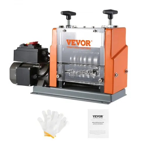 VEVOR Kabelabisoliermaschine Elektrisch φ1,5-25mm Kabelschälmaschine 60W Abisoliermaschine 7 Abisolierkanäle Abisolierzange 65-Mn-Federstahl Klinge Ideal zum Abisolieren von Kupferdraht VEVOR Kabelabisoliermaschine Elektrisch φ1,5-25mm Kabelschälmaschine 60W Abisoliermaschine 7 Abisolierkanäle Abisolierzange 65-Mn-Federstahl Klinge Ideal zum Abisolieren von Kupferdraht