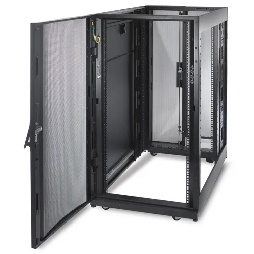 APC NetShelter SX, 24 HE Server Rack-Gehäuse, 600 mm x 1070 mm, mit schwarzen Seitenteilen – Bild 6