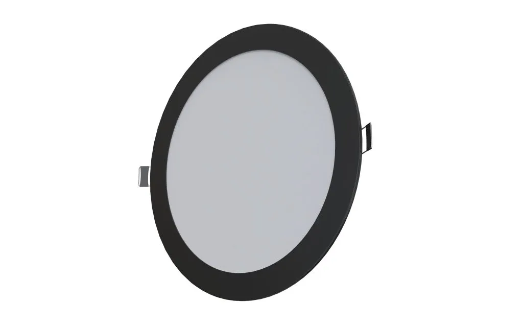 Synergy 21 LED Ultra Slim LED Panel Light V6 24W SWW/WW/NW (3CCT) Schwarz 24V – Bild 3