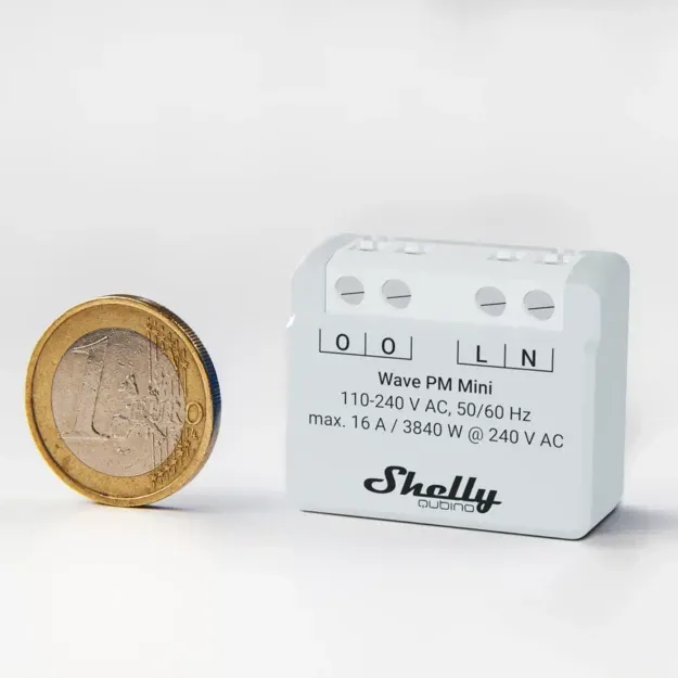 Shelly · Unterputz · "Wave PM Mini" · Relais · max. A · 1 Kanal · Z-Wave – Bild 2
