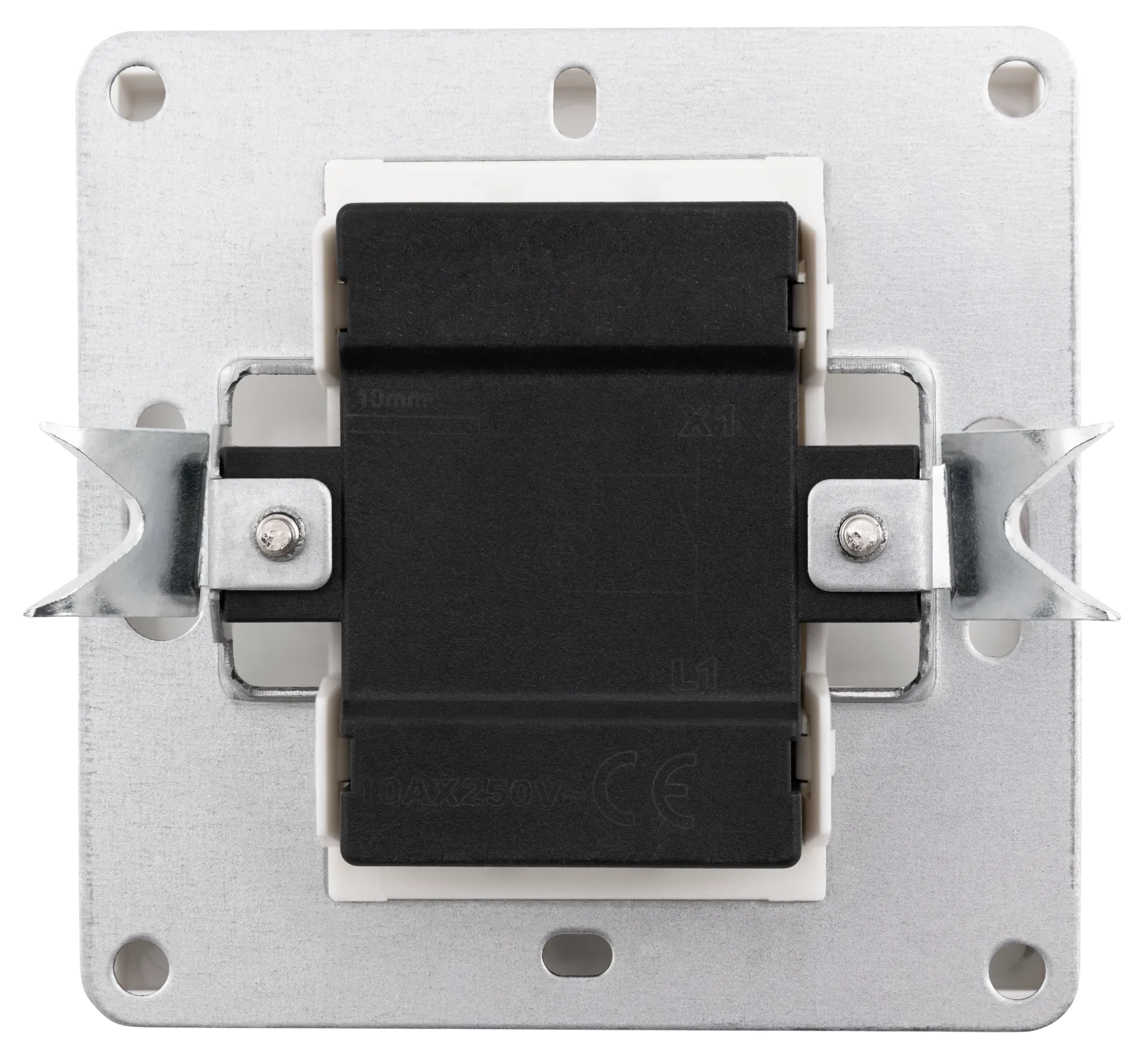 Schalter McPower ''Shallow'' 250V~/10A, UP, Orientierungsleuchte, weiß – Bild 2