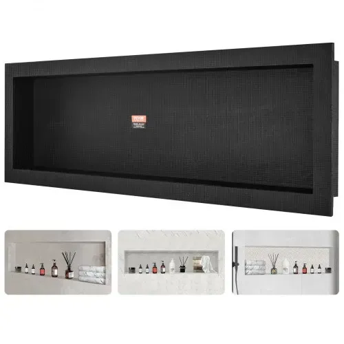 VEVOR Wandnische 10×40,64x127cm Duschnische Nische Befliesbar Einschichtig Wasserdicht Nischeneinbau Rückwandmaterial (XPS, Holz, Zement) Geeignet für Badezimmer Schlafzimmer Arbeitszimmer VEVOR Wandnische 10×40,64x127cm Duschnische Nische Befliesbar Einschichtig Wasserdicht Nischeneinbau Rückwandmaterial (XPS, Holz, Zement) Geeignet für Badezimmer Schlafzimmer Arbeitszimmer