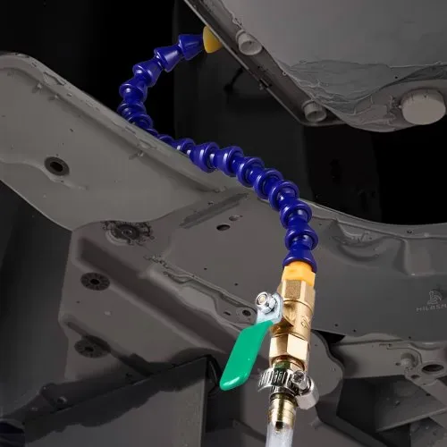 VEVOR Getriebeölpumpe, 3 L, Ölfüller, Manuelle Getriebeöl-Transferpumpe mit Schlauch & HDPE-Tank, Pumpenwerkzeug mit PTFE-Band, Kfz-Ölbefüllsystem, Schaltgetriebeflüssigkeitsfüllgerät – Bild 7