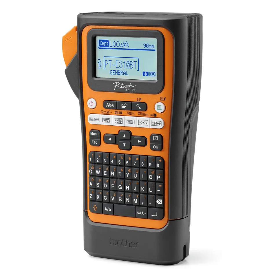 Brother PT-E310BTVP Etikettendrucker Wärmeübertragung 180 x 180 DPI 20 mm/sek Verkabelt & Kabellos HSE/TZe Bluetooth QWERTY – Bild 2