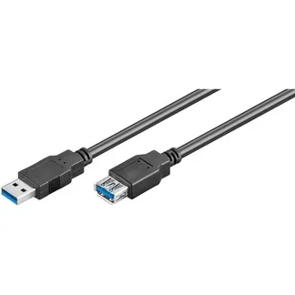 USB 3.2 Gen 1 Verlängerungskabel, USB-A Stecker > USB-A Buchse USB 3.2 Gen 1 Verlängerungskabel, USB-A Stecker > USB-A Buchse