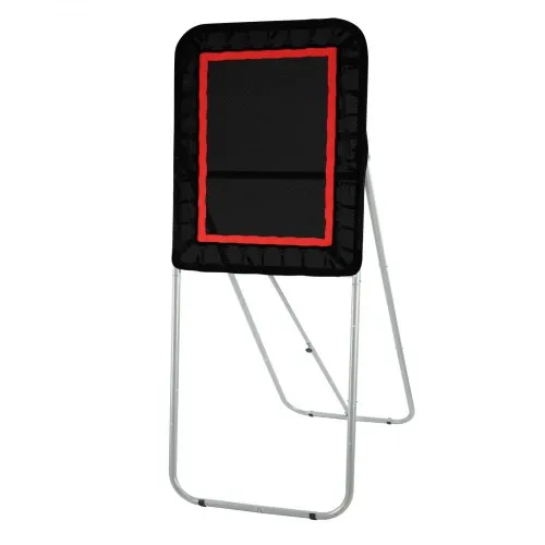 VEVOR zusammenklappbarer Lacrosse-Rebounder für den Hinterhof, 90 x 120 cm großes Volleyball-Rücksprungnetz, Pitchback-Throwback-Baseball-Softball-Return-Trainingsschirm, verstellbarer Winkel, Schießübungs-Trainingswand, schwarz VEVOR zusammenklappbarer Lacrosse-Rebounder für den Hinterhof, 90 x 120 cm großes Volleyball-Rücksprungnetz, Pitchback-Throwback-Baseball-Softball-Return-Trainingsschirm, verstellbarer Winkel, Schießübungs-Trainingswand, schwarz