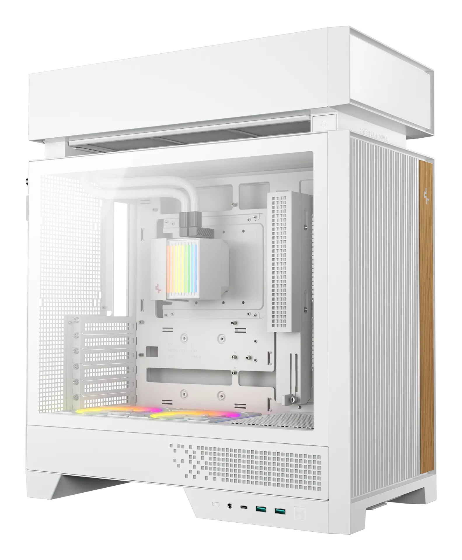 DeepCool CL6600 WH Midi Tower Weiß – Bild 2
