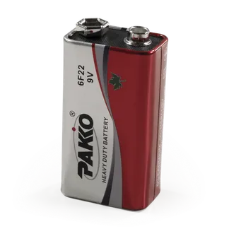 Block-Batterie Super Heavy Duty 9V, Typ 6F22 Block-Batterie Super Heavy Duty 9V, Typ 6F22