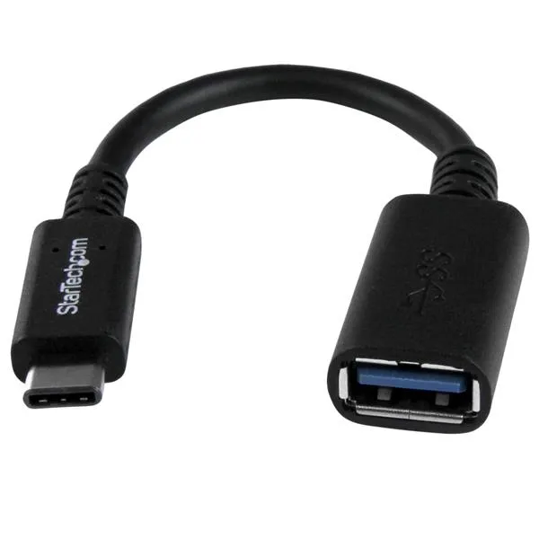 StarTech.com 15cm USB-C zu USB-A Adapter, USB 5Gbps, 3A, USB-C Stecker zu USB-A Buchse Konverter, USB-IF-zertifiziert – Thunderbolt-Kompatibel StarTech.com 15cm USB-C zu USB-A Adapter, USB 5Gbps, 3A, USB-C Stecker zu USB-A Buchse Konverter, USB-IF-zertifiziert – Thunderbolt-Kompatibel