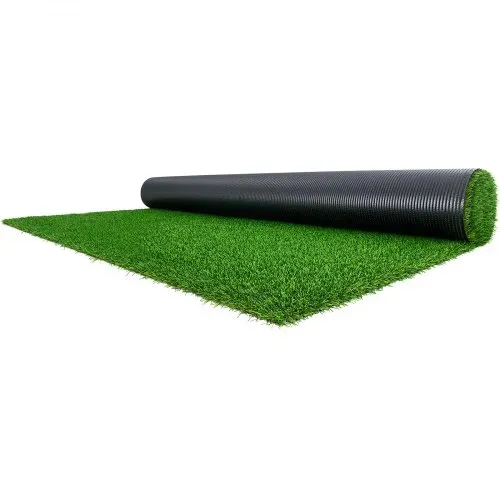 VEVOR Kunstrasen 457,2 x 213,36 cm, Kunstrasenteppich mit 3,5 cm Florhöhe, Kunstrasenmatte mit Drainagelöchern, Zuschneidbarer Rasenteppich, Künstlicher Grasteppich für Balkon Terrasse Garten Indoor – Bild 8