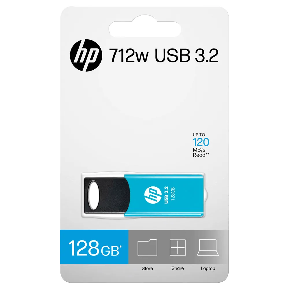 HP 712w USB-Stick 128 GB USB Typ-A 3.2 Gen 1 (3.1 Gen 1) Blau – Bild 5