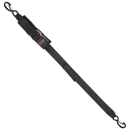 VEVOR Spanngurte mit Ratsche, 5,08x121,92 m Zurrgurte mit Sicherheitsschloss-S-Haken, 2er-Set Hochleistungs-Gurte mit 680,4 kg Bruchfestigkeit & 226,8 kg Nenntragkraft, für Anhänger, Fahrzeuge, Boote – Bild 10