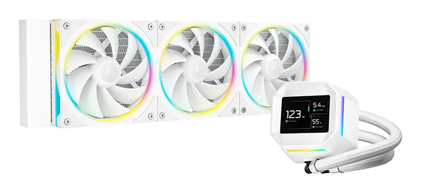 DeepCool LM360 WH Prozessor Flüssigkeitskühlung 12 cm Weiß 1 Stück(e) DeepCool LM360 WH Prozessor Flüssigkeitskühlung 12 cm Weiß 1 Stück(e)