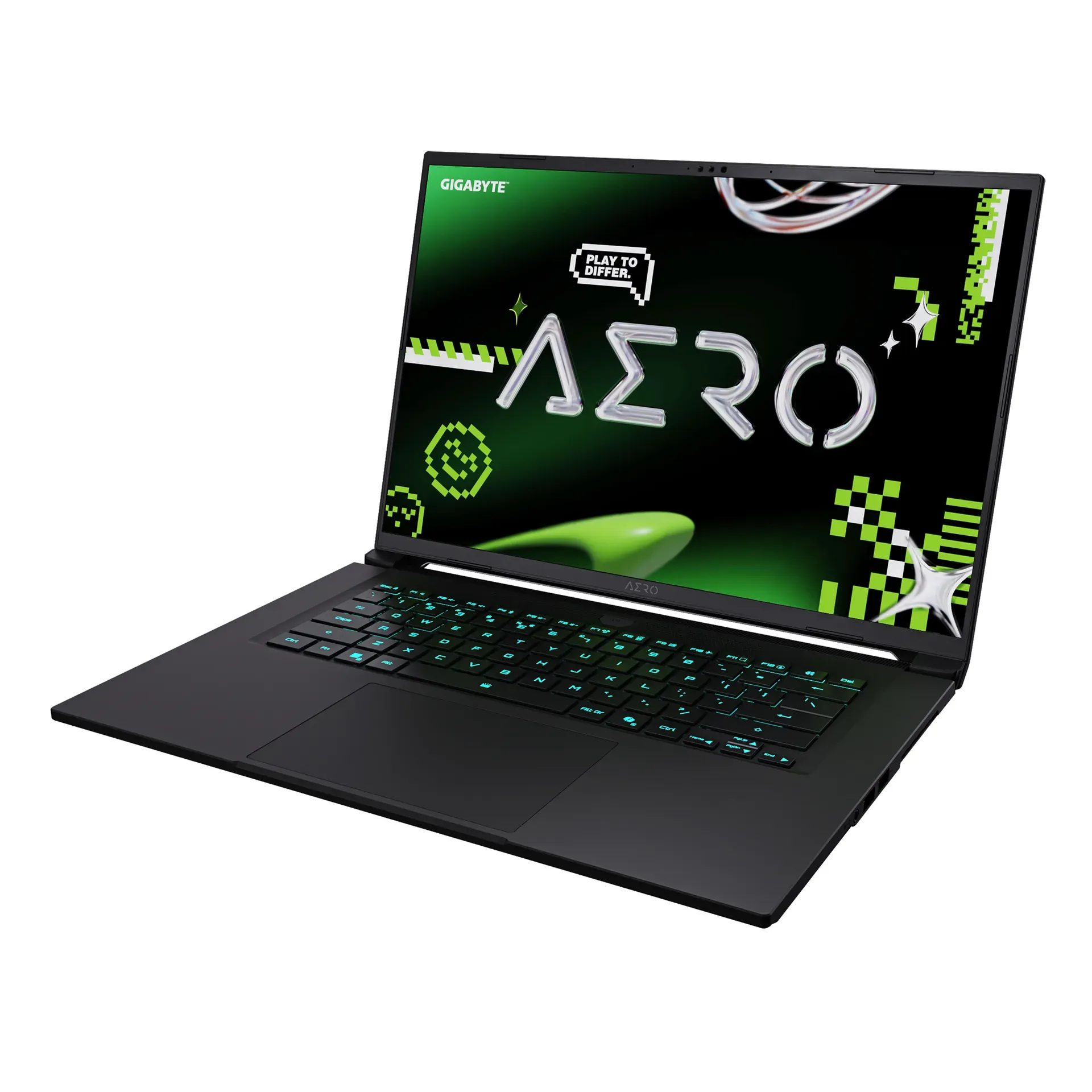 GIGABYTE AERO X16 Gaming-Laptop - Copilot+ PC, 16", 165Hz WQXGA, Ryzen AI 7 350, NVIDIA RTX 5060 GPU, 32GB DDR5 5200MHz, 1TB Gen4 SSD, Win 11 Home, 2 Jahre Garantie, AERO X16 1VH93DEC64AH – Bild 4