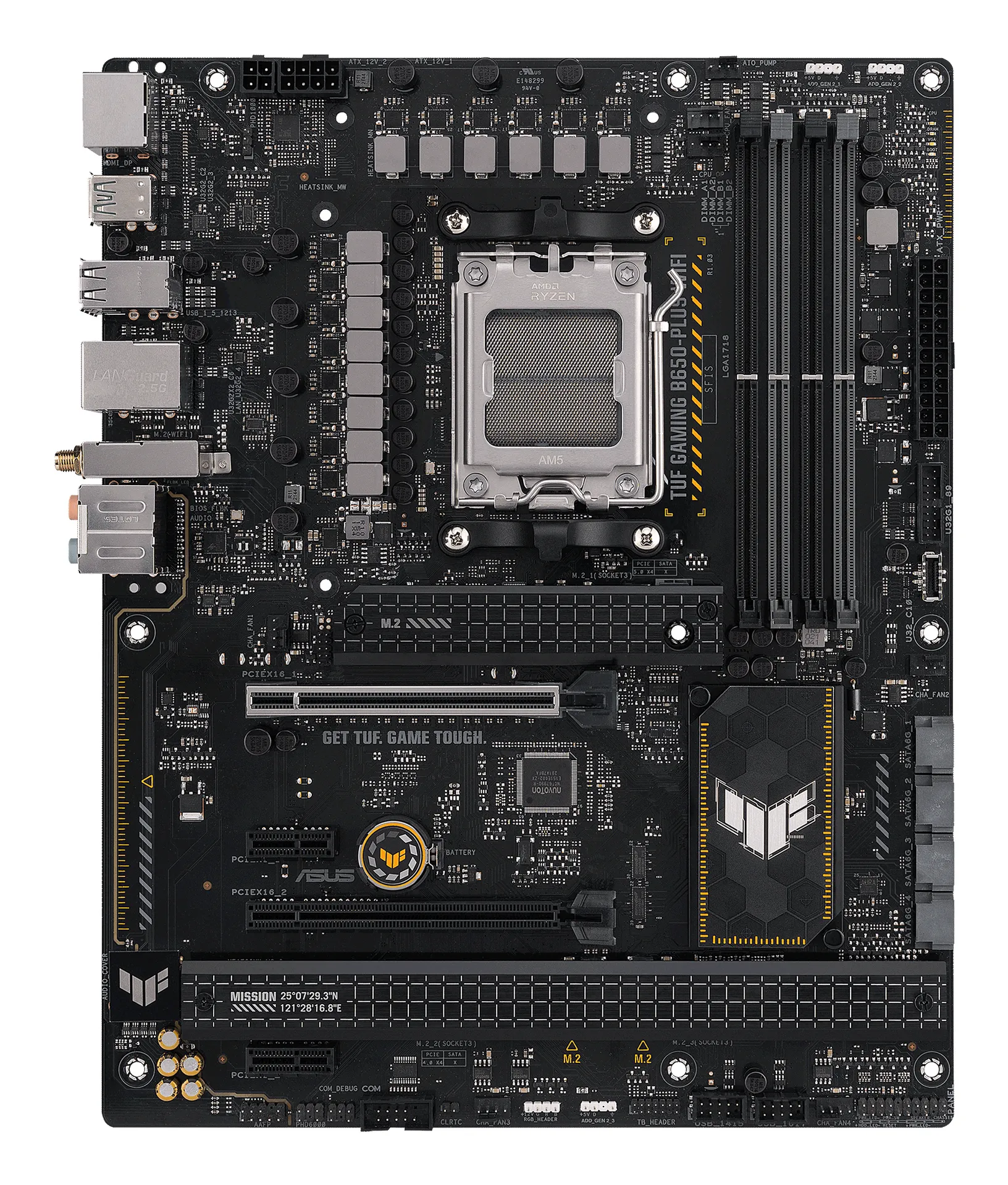 ASUS TUF GAMING B650-PLUS WIFI AMD B650 Sockel AM5 ATX – Bild 3