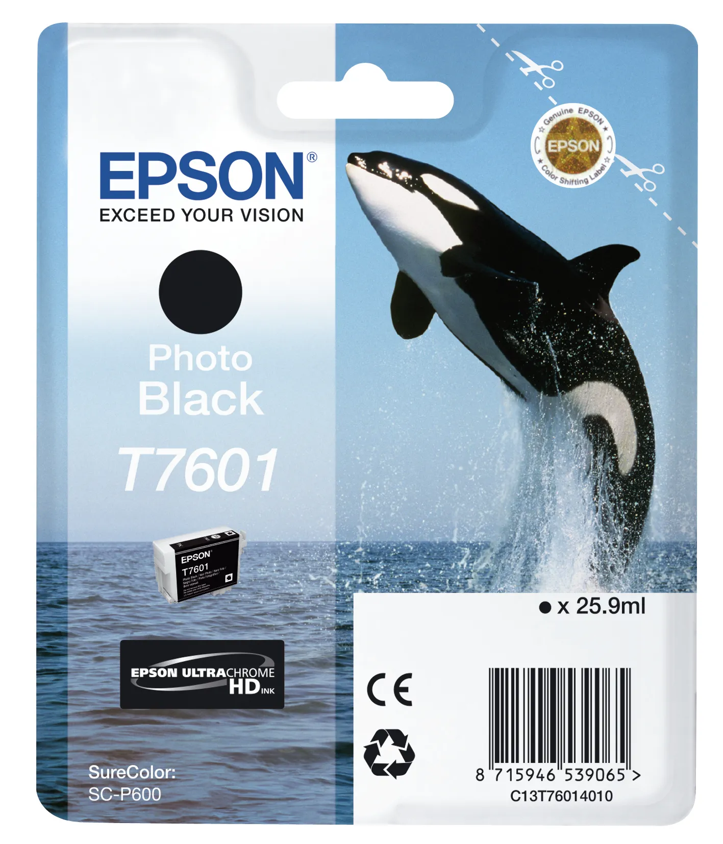 Epson T7601 Photo Black Epson T7601 Photo Black