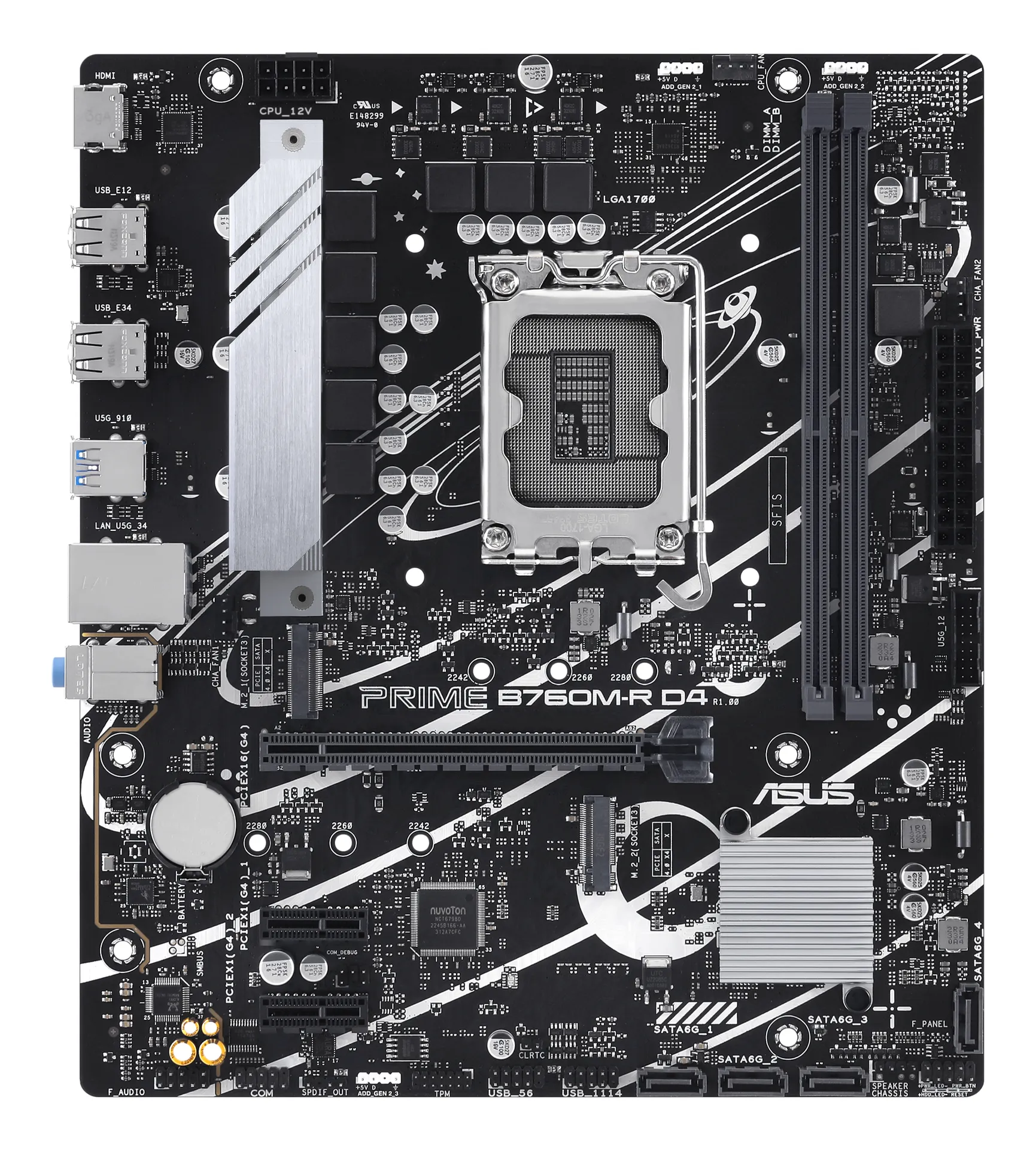 ASUS PRIME B760M-R D4 Intel B760 LGA 1700 micro ATX – Bild 2