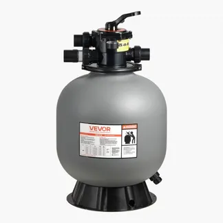 VEVOR Sandfilter, 500 mm Filterkessel, 189,3 L/min Sandfiltersystem, Filterbehälter mit 7-Wege-Mehrwegeventil, Rückspül-, Spül-, Umwälz-, Abwasser-, Winter- & Geschlossenmodus, für Aufstellpools VEVOR Sandfilter, 500 mm Filterkessel, 189,3 L/min Sandfiltersystem, Filterbehälter mit 7-Wege-Mehrwegeventil, Rückspül-, Spül-, Umwälz-, Abwasser-, Winter- & Geschlossenmodus, für Aufstellpools