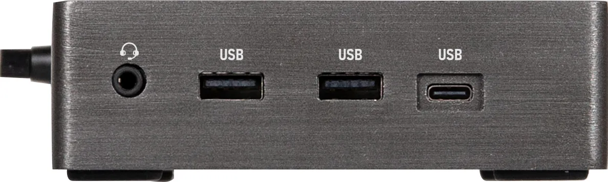GIGABYTE BRIX Core Ultra 7 255H 2xDDR5 SO-DIMM 2HDMI 2USBC 0,46L Größe PC – Bild 3